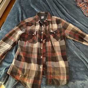 Mossimo plaid button up